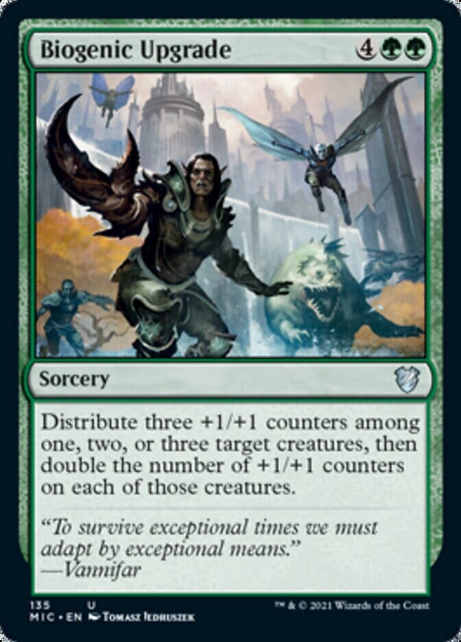 Biogenic Upgrade [Innistrad: Midnight Hunt Commander] MTG Single Magic: The Gathering  | Multizone: Comics And Games