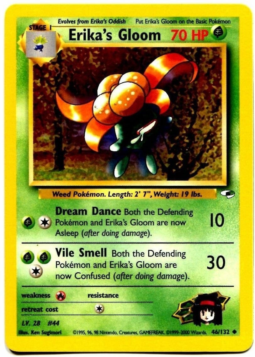 Erika's Gloom (46/132) [Gym Heroes Unlimited] Pokemon Single Pokémon  | Multizone: Comics And Games
