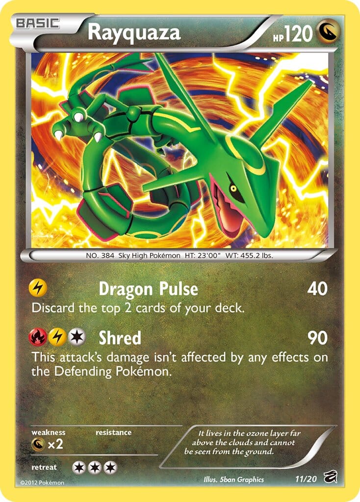 Rayquaza (11/20) (Blister Exclusive) [Black & White: Dragon Vault] Pokemon Single Pokémon  | Multizone: Comics And Games
