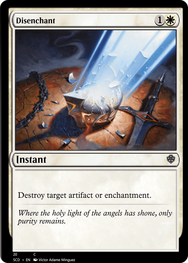 Disenchant [Starter Commander Decks] MTG Single Magic: The Gathering  | Multizone: Comics And Games