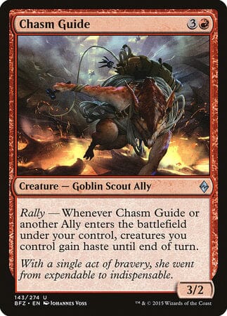 Chasm Guide [Battle for Zendikar] MTG Single Magic: The Gathering  | Multizone: Comics And Games