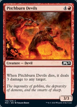 Pitchburn Devils [Core Set 2021] MTG Single Magic: The Gathering  | Multizone: Comics And Games