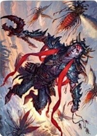 Scion of the Swarm Art Card [Zendikar Rising Art Series] MTG Single Magic: The Gathering  | Multizone: Comics And Games