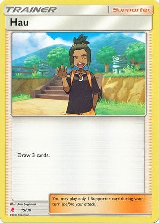 Hau (19/30) [Sun & Moon: Trainer Kit - Lycanroc] Pokemon Single Pokémon  | Multizone: Comics And Games