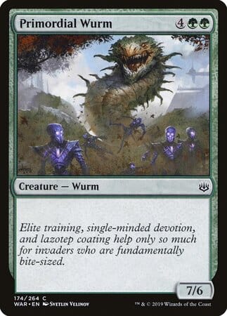 Primordial Wurm [War of the Spark] MTG Single Magic: The Gathering  | Multizone: Comics And Games