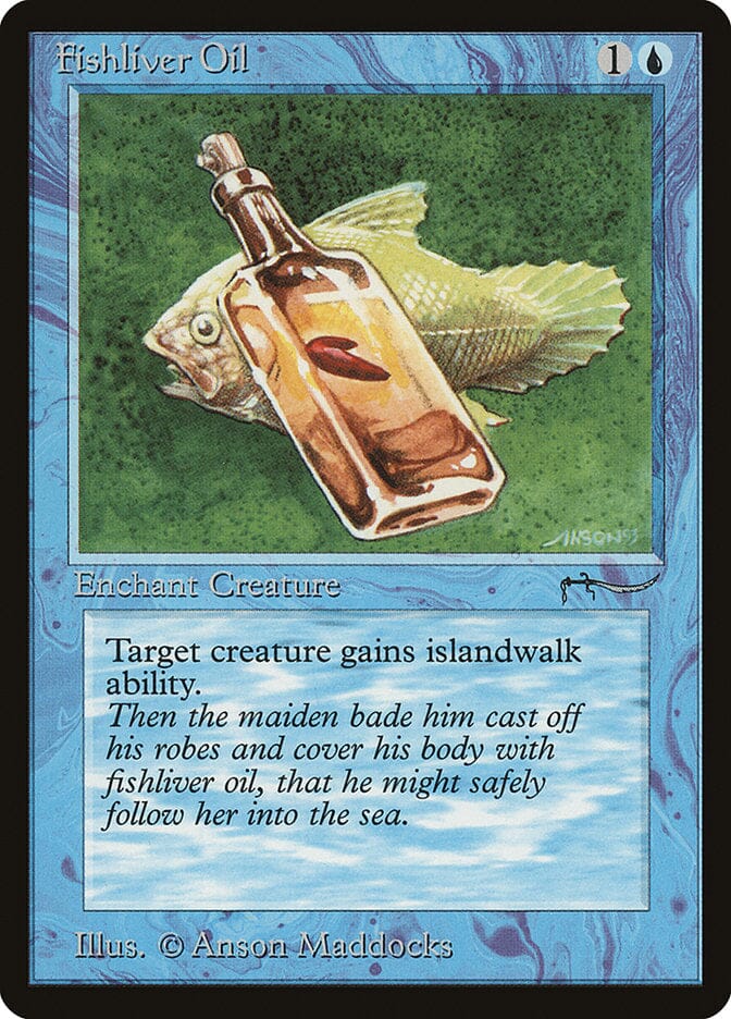 Fishliver Oil (Light Mana Cost) [Arabian Nights] MTG Single Magic: The Gathering  | Multizone: Comics And Games