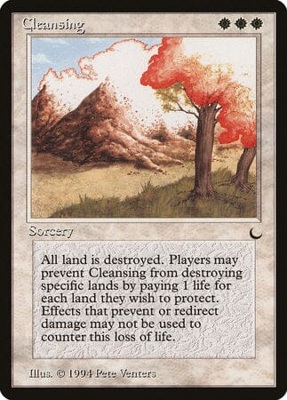 Cleansing [The Dark] MTG Single Magic: The Gathering  | Multizone: Comics And Games