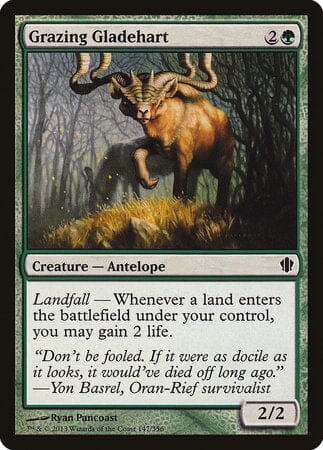 Grazing Gladehart [Commander 2013] MTG Single Magic: The Gathering  | Multizone: Comics And Games