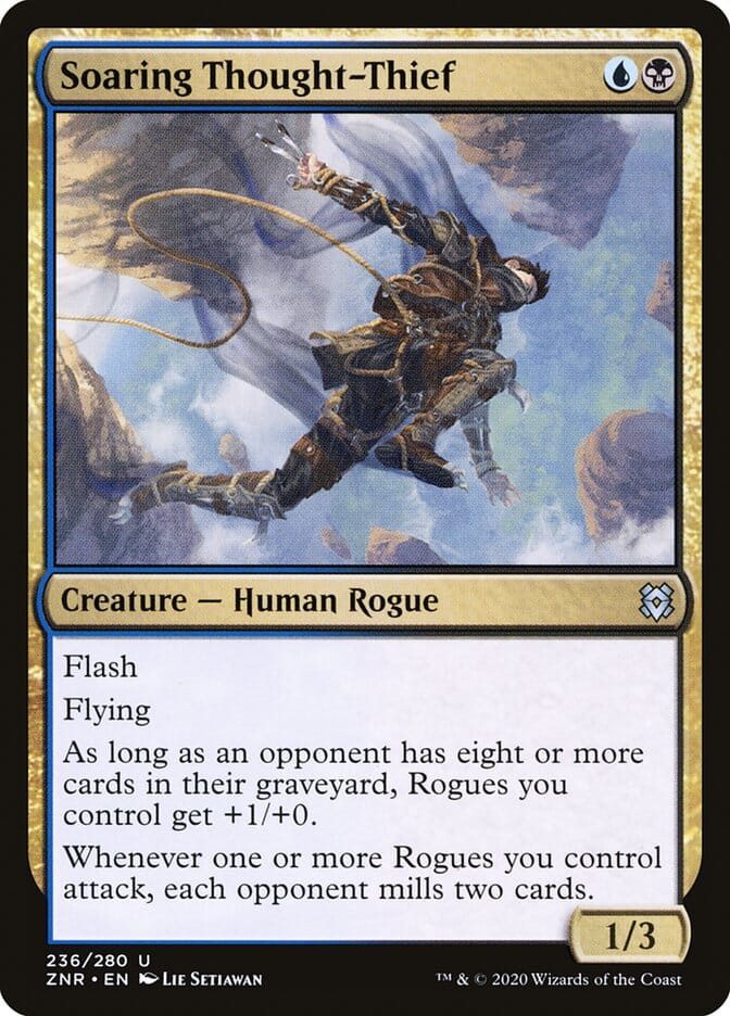 Soaring Thought-Thief [Zendikar Rising] MTG Single Magic: The Gathering  | Multizone: Comics And Games