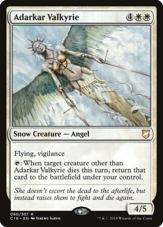 Adarkar Valkyrie [Commander 2018] MTG Single Magic: The Gathering  | Multizone: Comics And Games