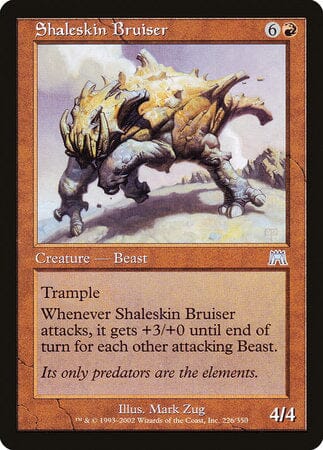 Shaleskin Bruiser [Onslaught] MTG Single Magic: The Gathering  | Multizone: Comics And Games