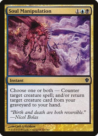 Soul Manipulation [Commander 2013] MTG Single Magic: The Gathering  | Multizone: Comics And Games