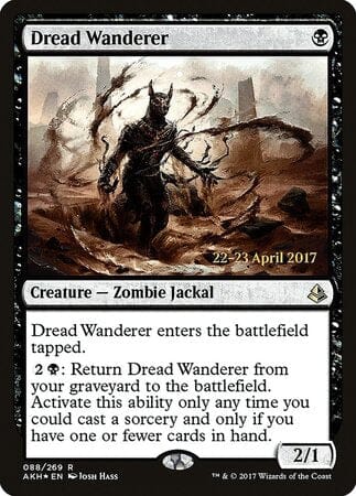 Dread Wanderer [Amonkhet Promos] MTG Single Magic: The Gathering  | Multizone: Comics And Games