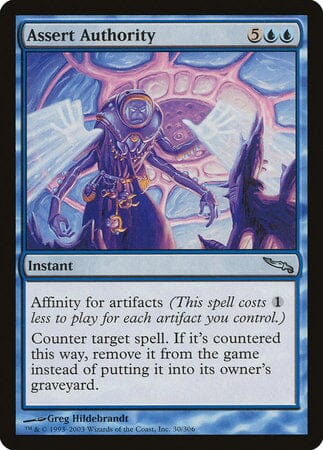 Assert Authority [Mirrodin] MTG Single Magic: The Gathering  | Multizone: Comics And Games