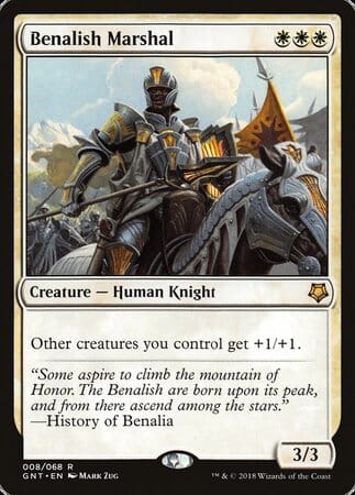 Benalish Marshal [Game Night] MTG Single Magic: The Gathering  | Multizone: Comics And Games