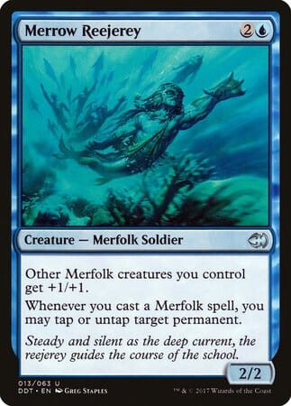 Merrow Reejerey [Duel Decks: Merfolk vs. Goblins] MTG Single Magic: The Gathering  | Multizone: Comics And Games