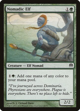 Nomadic Elf [Duel Decks: Phyrexia vs. the Coalition] MTG Single Magic: The Gathering  | Multizone: Comics And Games