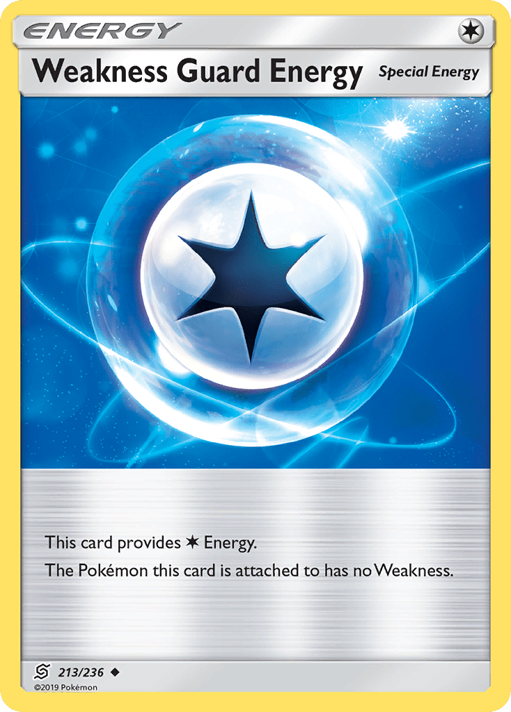 Weakness Guard Energy (213/236) [Sun & Moon: Unified Minds] Pokemon Single Pokémon  | Multizone: Comics And Games