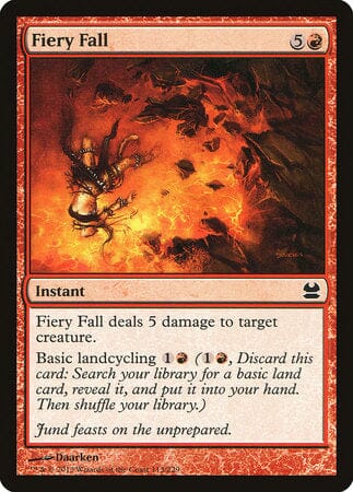 Fiery Fall [Modern Masters] MTG Single Magic: The Gathering  | Multizone: Comics And Games