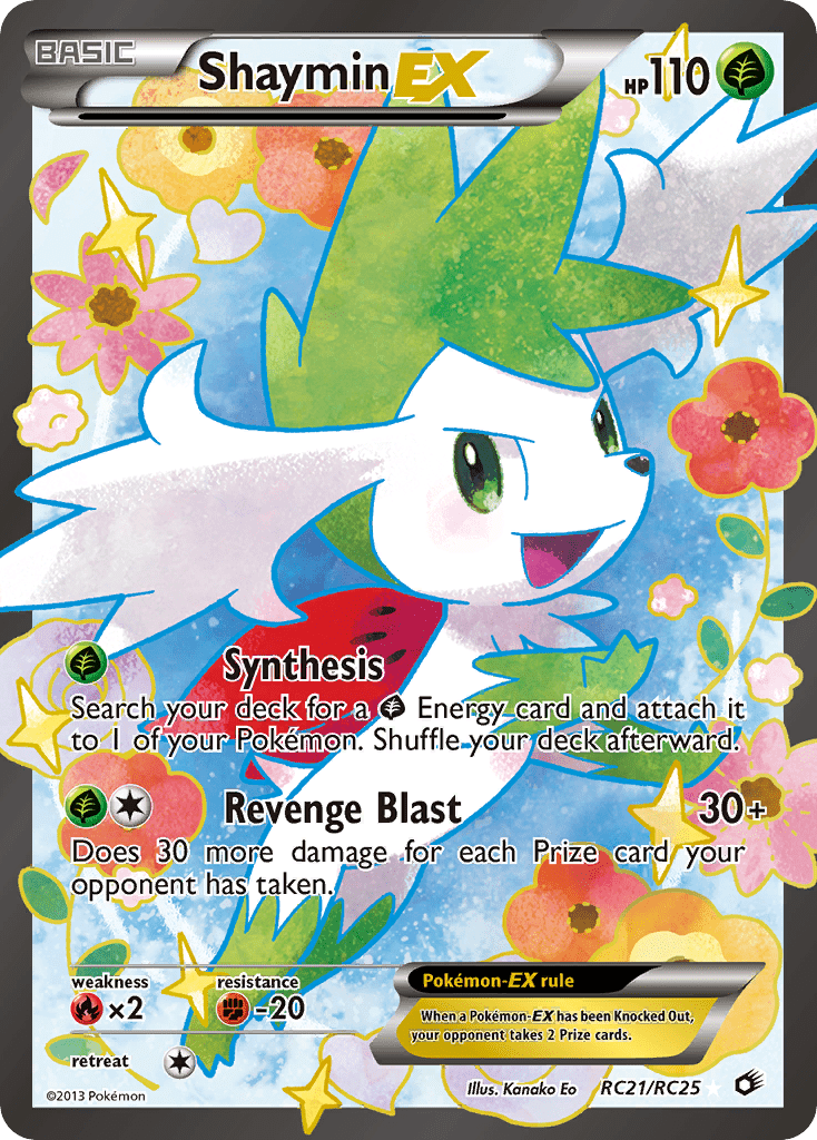 Shaymin EX (RC21/RC25) [Black & White: Legendary Treasures] Pokemon Single Pokémon  | Multizone: Comics And Games