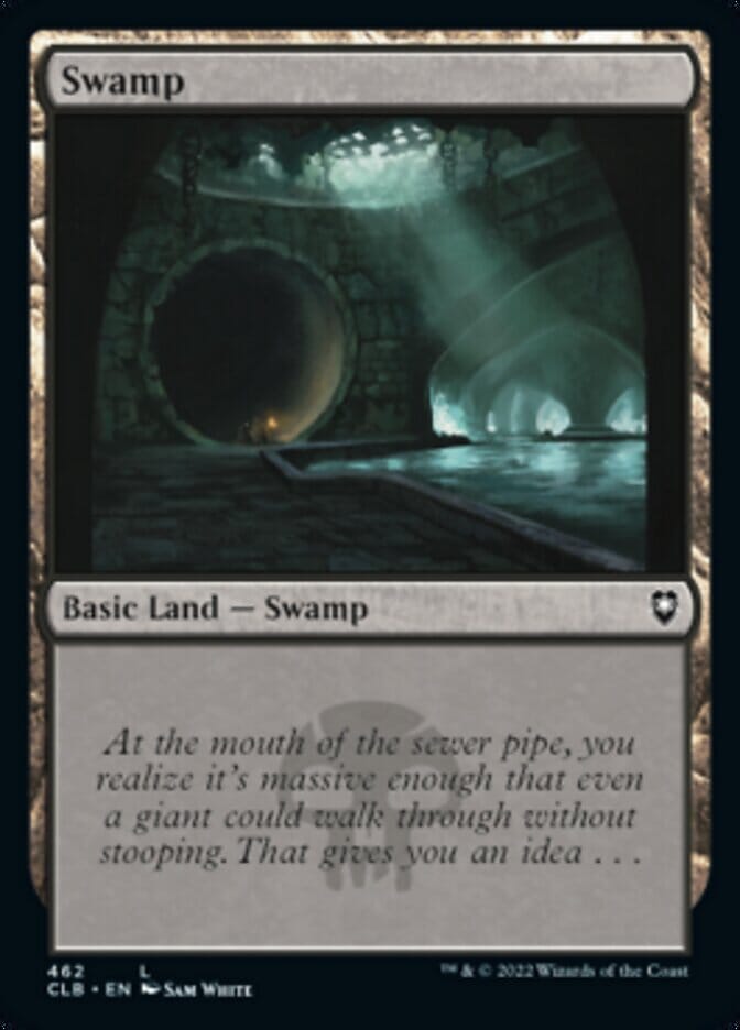 Swamp (462) [Commander Legends: Battle for Baldur's Gate] MTG Single Magic: The Gathering  | Multizone: Comics And Games