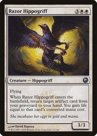 Razor Hippogriff [Scars of Mirrodin] MTG Single Magic: The Gathering  | Multizone: Comics And Games