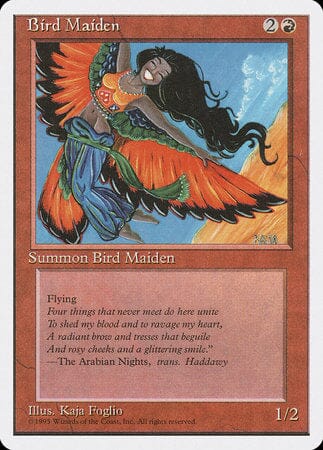 Bird Maiden [Fourth Edition] MTG Single Magic: The Gathering  | Multizone: Comics And Games