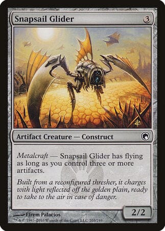 Snapsail Glider [Scars of Mirrodin] MTG Single Magic: The Gathering  | Multizone: Comics And Games
