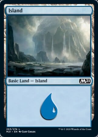 Island [Core Set 2021] MTG Single Magic: The Gathering  | Multizone: Comics And Games