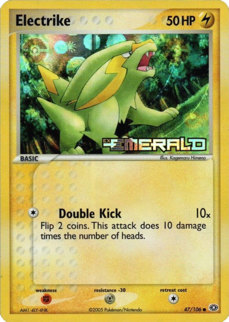 Electrike (47/106) (Stamped) [EX: Emerald] Pokemon Single Pokémon  | Multizone: Comics And Games