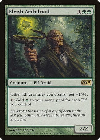 Elvish Archdruid [Magic 2011] MTG Single Magic: The Gathering  | Multizone: Comics And Games