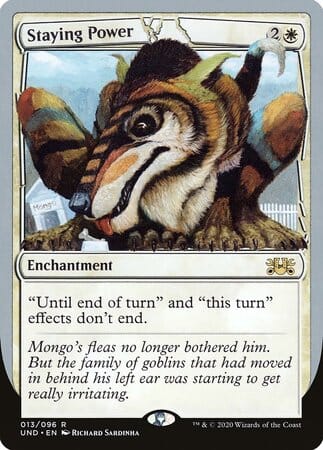 Staying Power [Unsanctioned] MTG Single Magic: The Gathering  | Multizone: Comics And Games