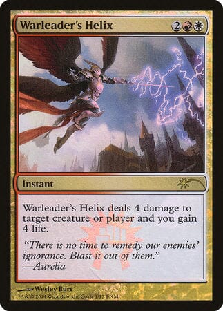 Warleader's Helix [Friday Night Magic 2014] MTG Single Magic: The Gathering  | Multizone: Comics And Games