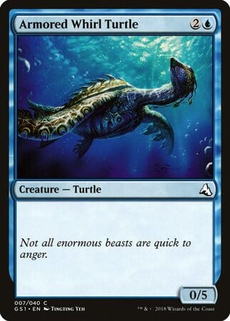 Armored Whirl Turtle [Global Series Jiang Yanggu & Mu Yanling] MTG Single Magic: The Gathering  | Multizone: Comics And Games