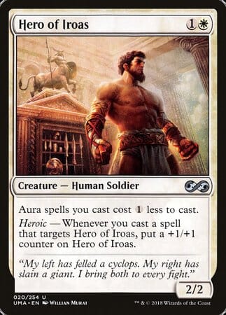 Hero of Iroas [Ultimate Masters] MTG Single Magic: The Gathering  | Multizone: Comics And Games
