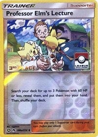 Professor Elms Lecture (188a/214) (League Promo 3rd Place) [Sun & Moon: Lost Thunder] Pokemon Single Pokémon  | Multizone: Comics And Games