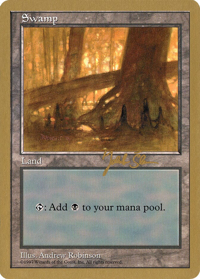 Swamp (js440) (Jakub Slemr) [World Championship Decks 1997] MTG Single Magic: The Gathering  | Multizone: Comics And Games