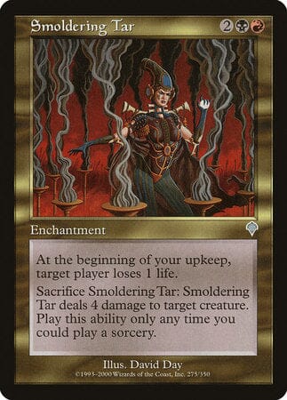 Smoldering Tar [Invasion] MTG Single Magic: The Gathering  | Multizone: Comics And Games