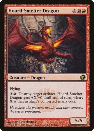 Hoard-Smelter Dragon [Scars of Mirrodin] MTG Single Magic: The Gathering  | Multizone: Comics And Games