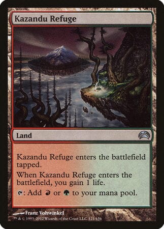 Kazandu Refuge [Planechase 2012] MTG Single Magic: The Gathering  | Multizone: Comics And Games