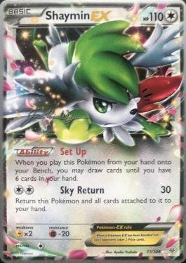 Shaymin EX (77/108) (HonorStoise - Jacob Van Wagner) [World Championships 2015] Pokemon Single Pokémon  | Multizone: Comics And Games
