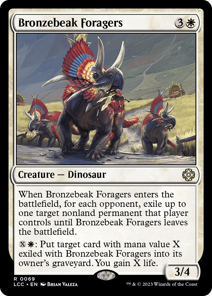 Bronzebeak Foragers [The Lost Caverns of Ixalan Commander] MTG Single Magic: The Gathering  | Multizone: Comics And Games