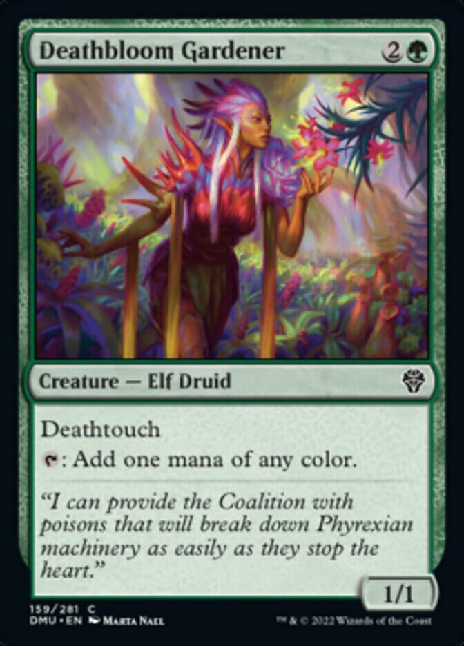 Deathbloom Gardener [Dominaria United] MTG Single Magic: The Gathering  | Multizone: Comics And Games