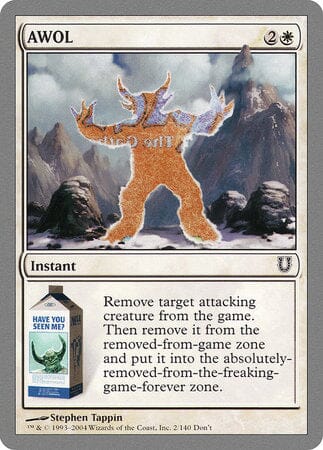 AWOL [Unhinged] MTG Single Magic: The Gathering  | Multizone: Comics And Games
