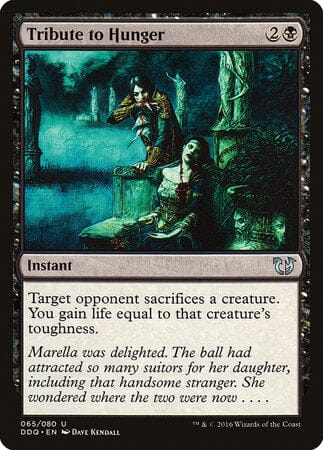 Tribute to Hunger [Duel Decks: Blessed vs. Cursed] MTG Single Magic: The Gathering  | Multizone: Comics And Games