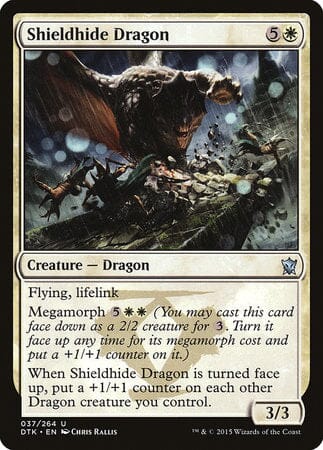 Shieldhide Dragon [Dragons of Tarkir] MTG Single Magic: The Gathering  | Multizone: Comics And Games