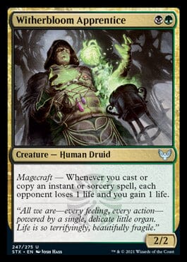 Witherbloom Apprentice [Strixhaven: School of Mages] MTG Single Magic: The Gathering  | Multizone: Comics And Games