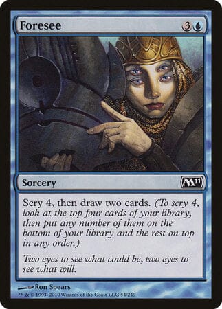 Foresee [Magic 2011] MTG Single Magic: The Gathering  | Multizone: Comics And Games