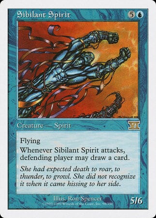 Sibilant Spirit [Classic Sixth Edition] MTG Single Magic: The Gathering  | Multizone: Comics And Games