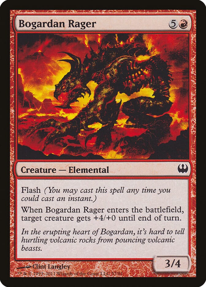 Bogardan Rager [Duel Decks: Knights vs. Dragons] MTG Single Magic: The Gathering  | Multizone: Comics And Games
